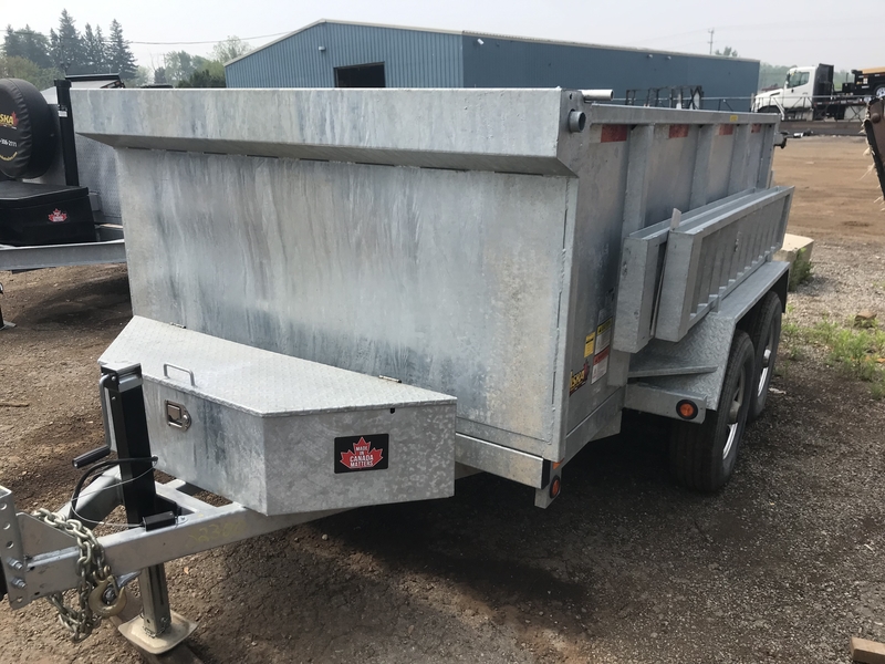 Cargo, Utility Trailers  2023 Miska Galvanized 6'x10' Dump Trailer Photo
